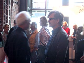 Wim Wenders (re.) bei der Eröffnung des Filmfests München 2002
